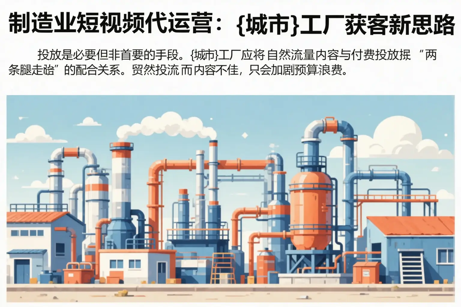 制造业短视频代运营:珠海工厂获客新思路