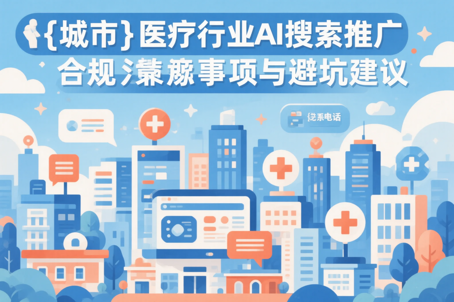 珠海医疗行业AI搜索推广合规注意事项与避坑建议