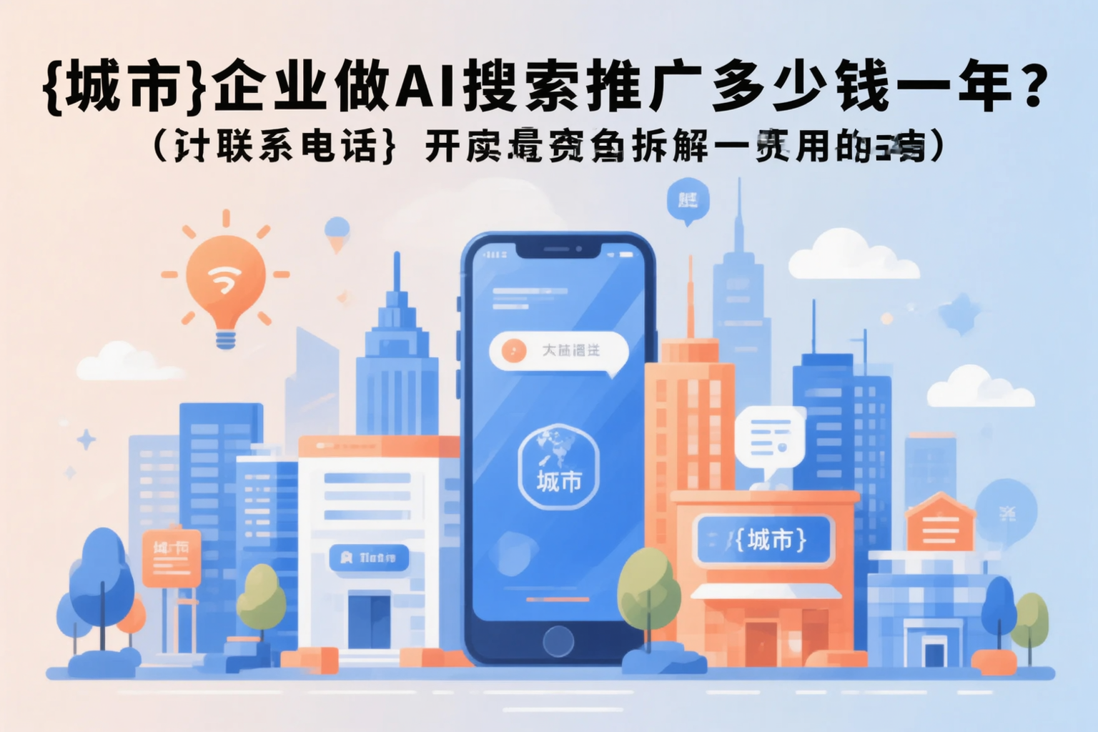 珠海企业做AI搜索推广多少钱一年？真实费用拆解