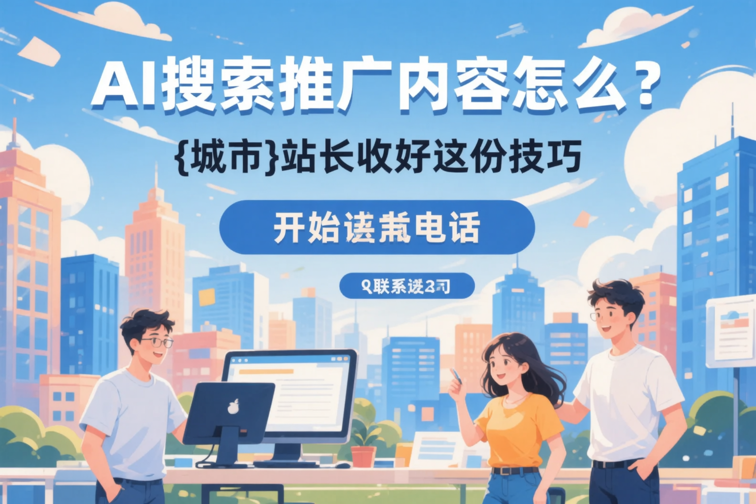 AI搜索推广内容怎么写？珠海站长收好这份技巧