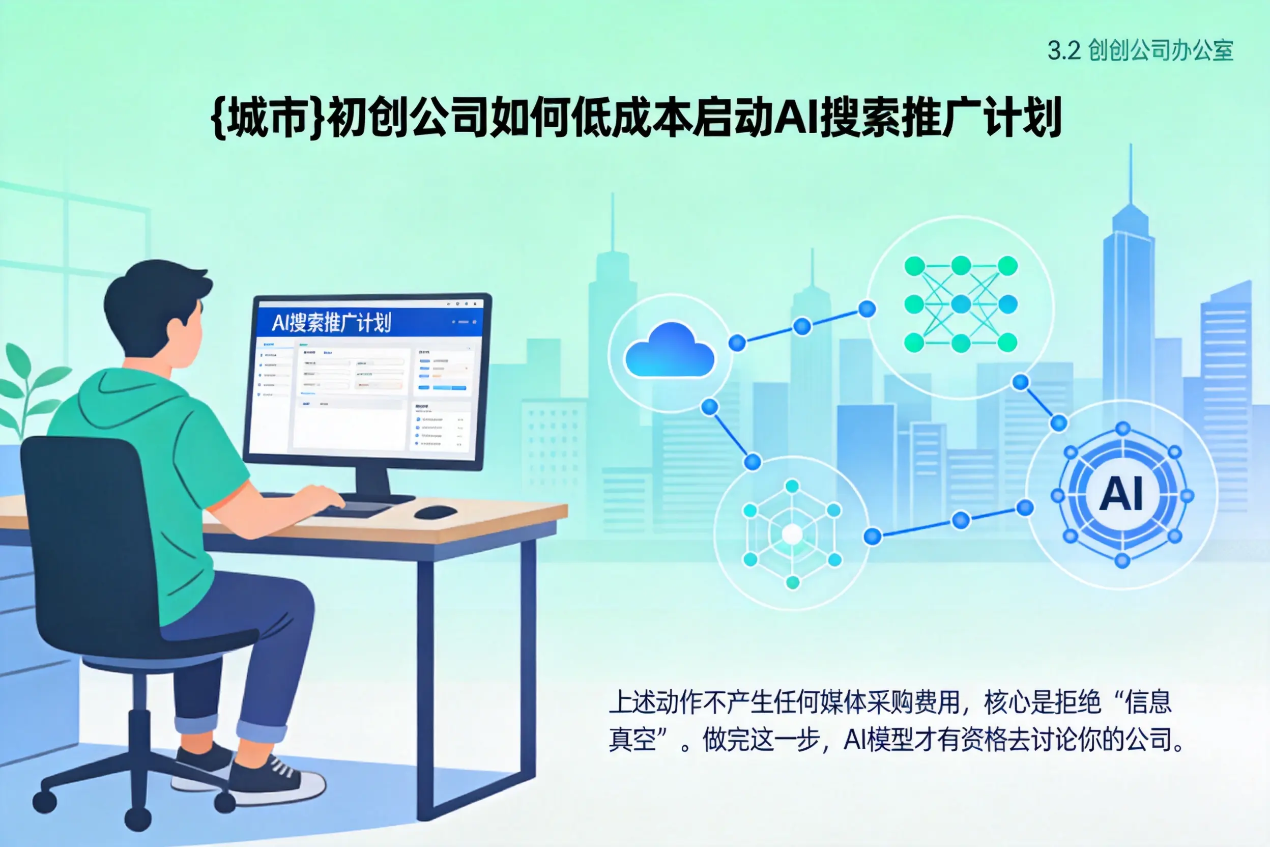 珠海初创公司如何低成本启动AI搜索推广计划