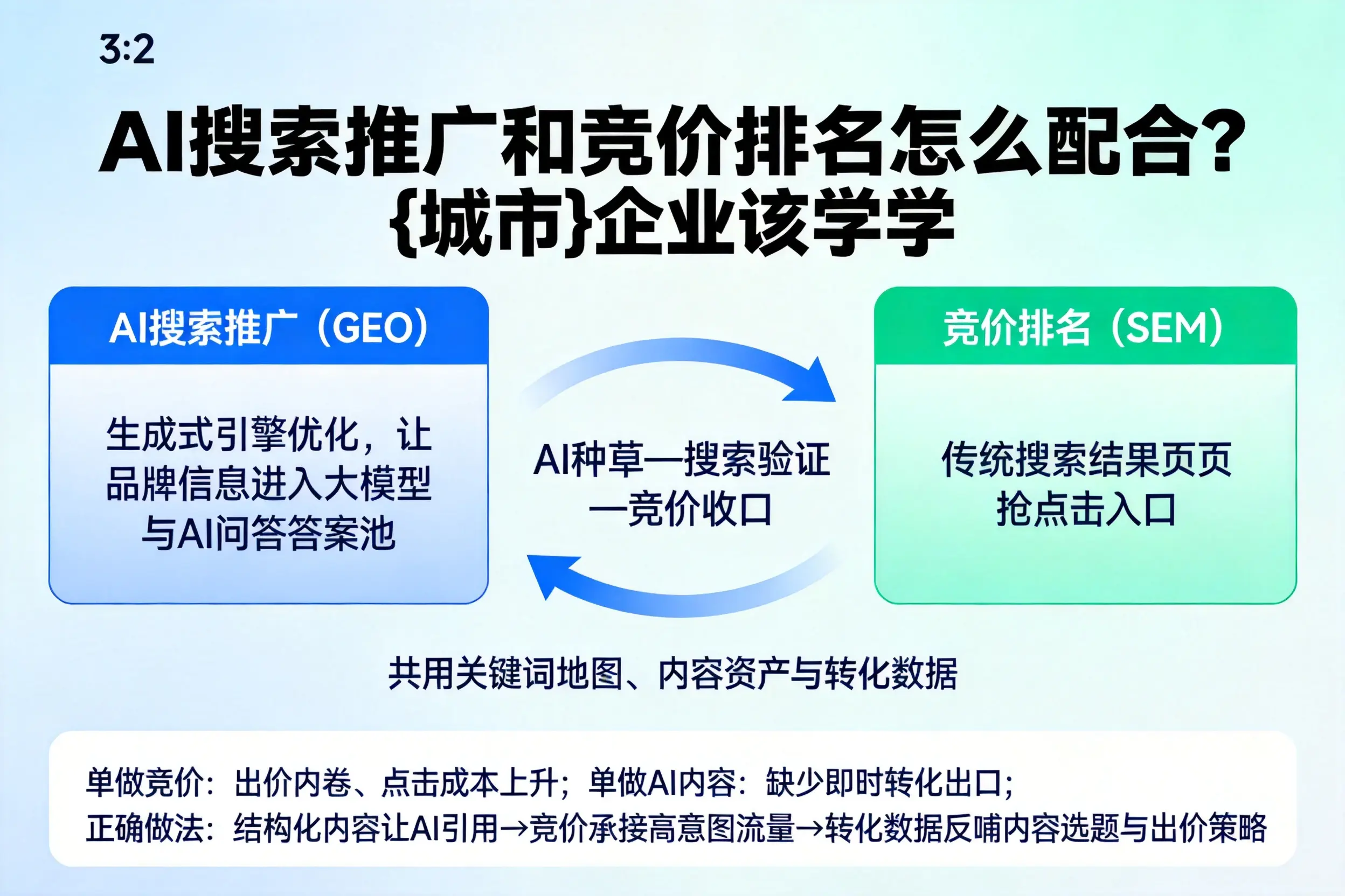 AI搜索推广和竞价排名怎么配合？珠海企业该学学