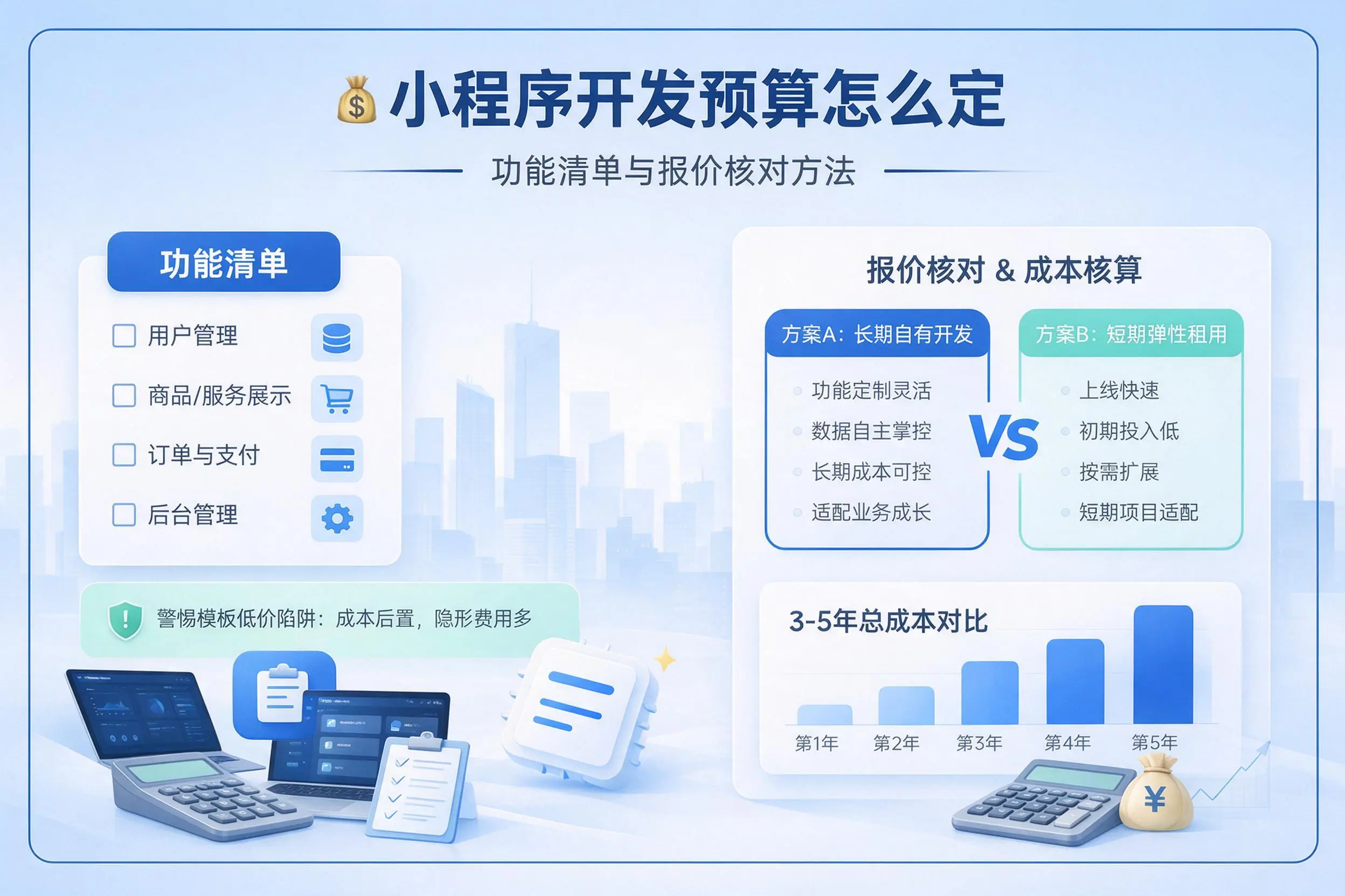 珠海小程序开发预算怎么定：功能清单与报价核对方法