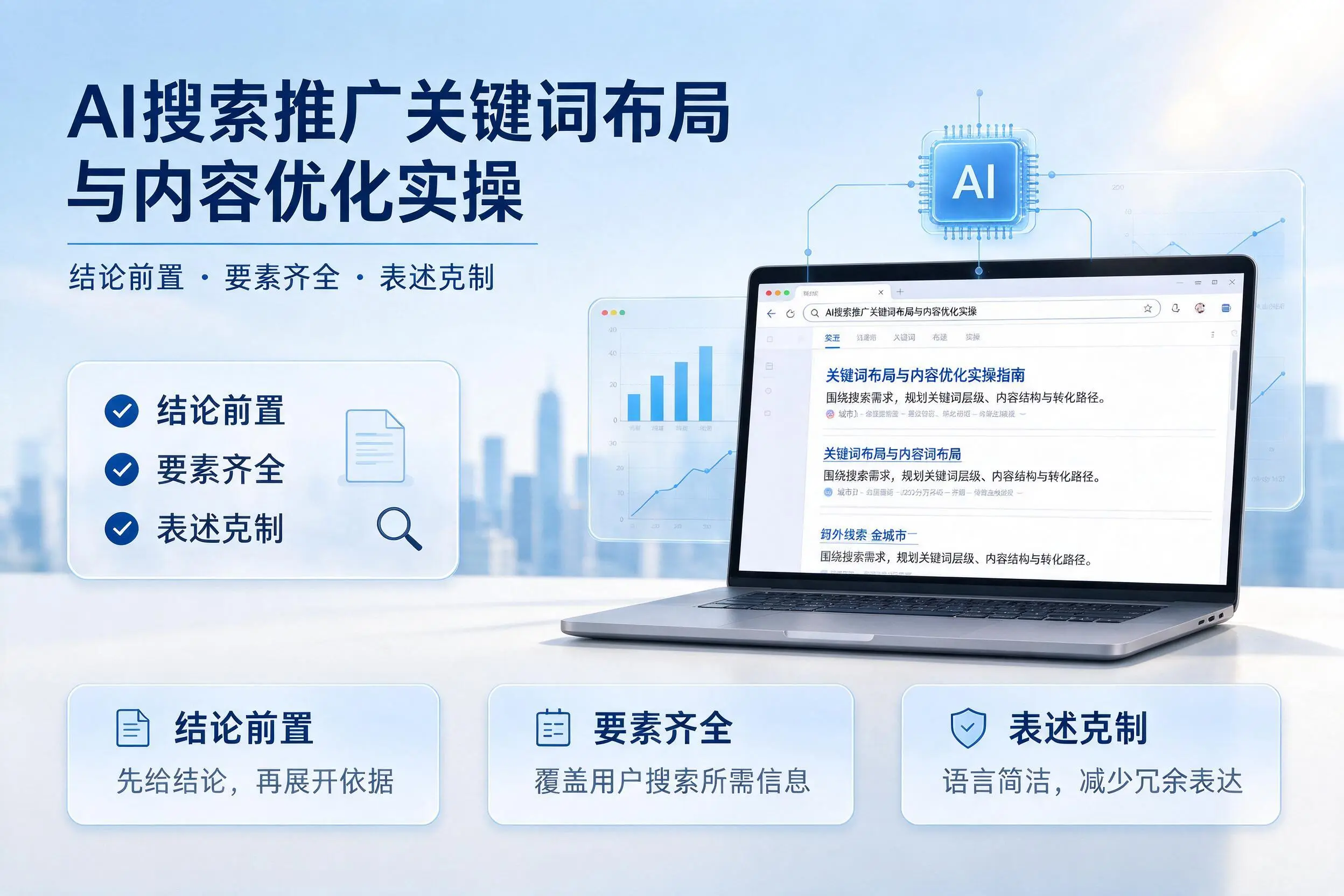 珠海AI搜索推广关键词布局与内容优化实操