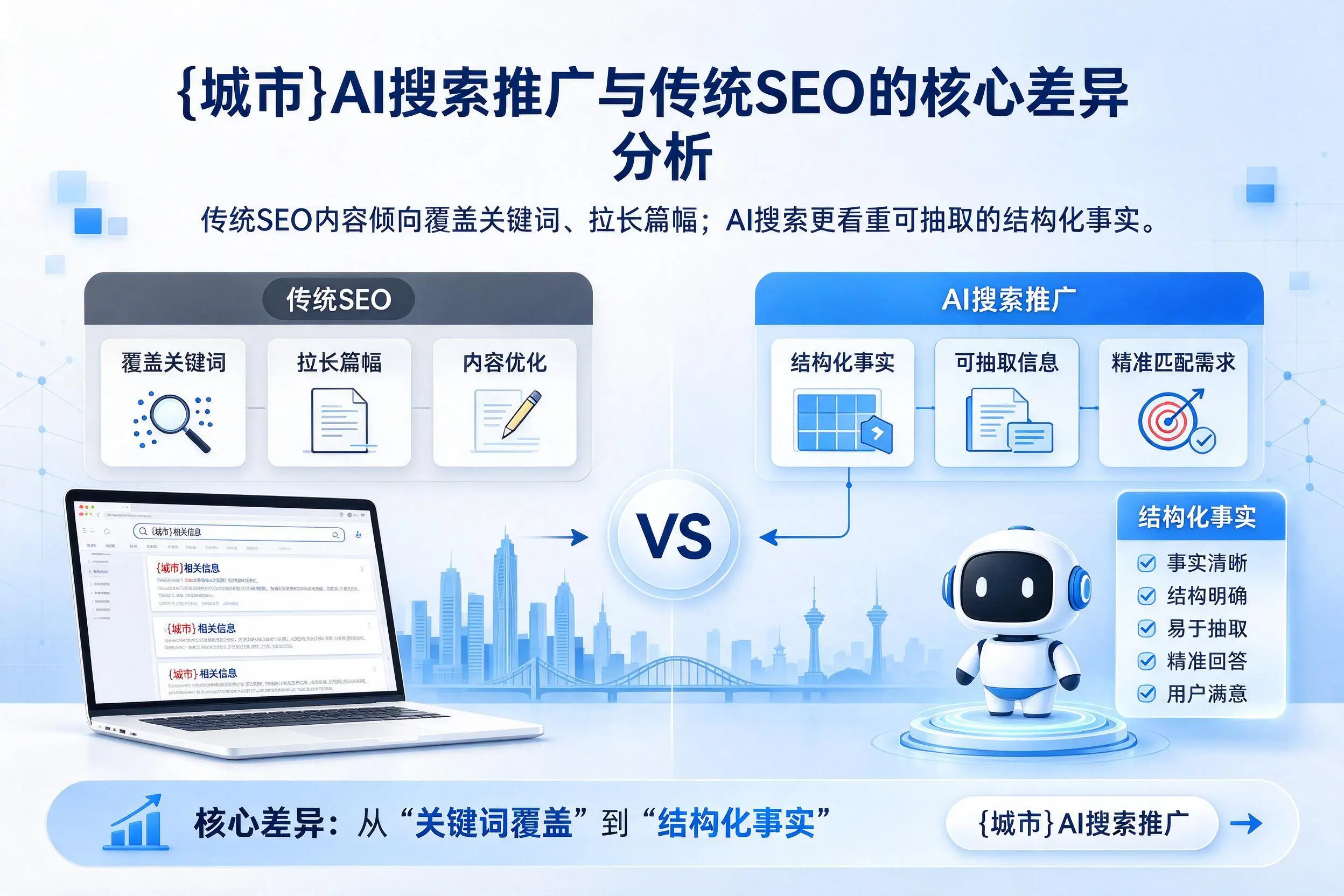 珠海AI搜索推广与传统SEO的核心差异分析